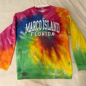 Colorful Tie-Dye Marco Island Sweatshirt